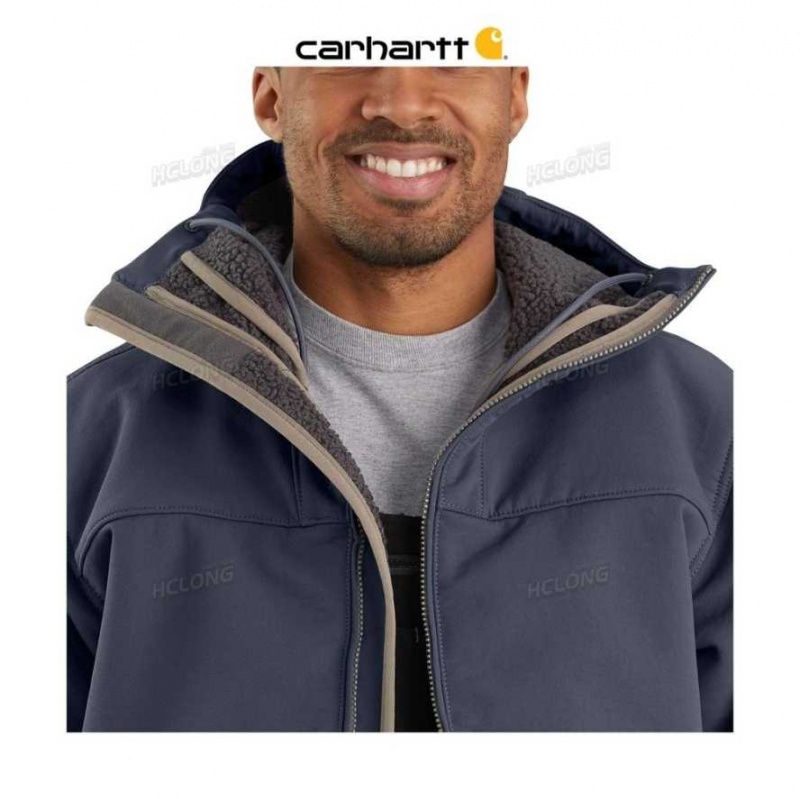 Carhartt Super Dux Relaxed Fit Sherpa-Lined Active Jac Bluestone | IN0000188