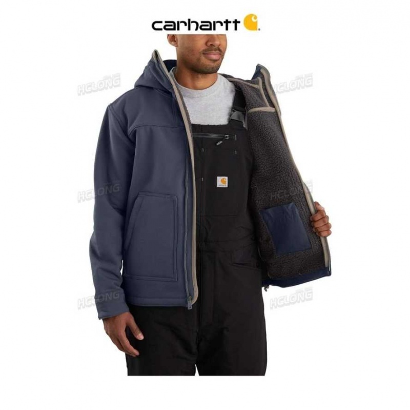 Carhartt Super Dux Relaxed Fit Sherpa-Lined Active Jac Bluestone | IN0000188