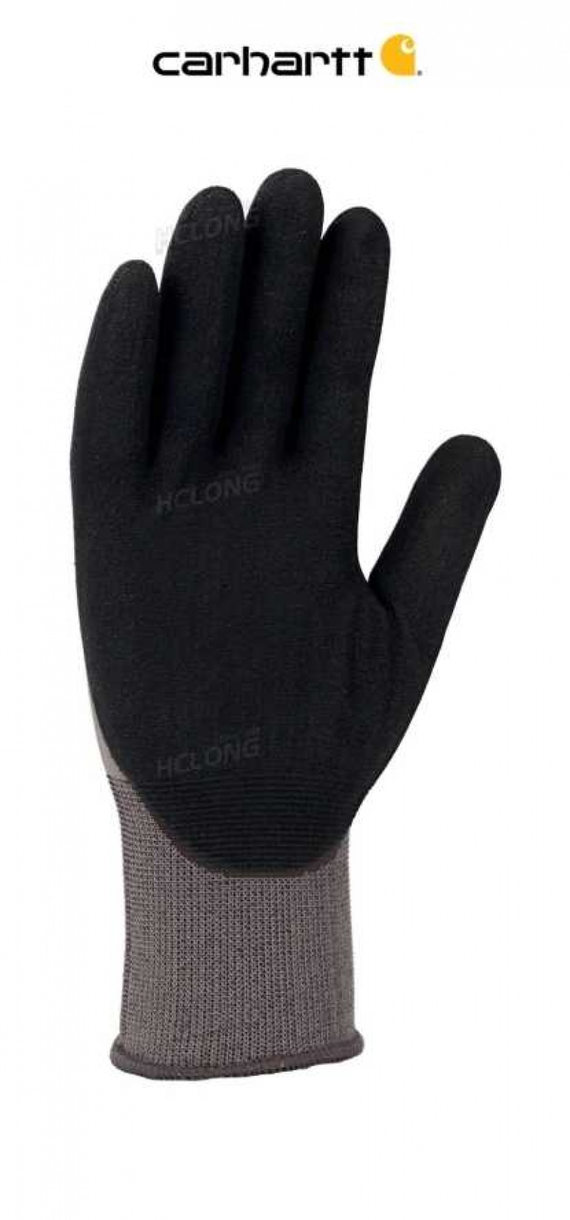 Carhartt Thermal Wb Nitrile Grip Glove SHADOW HEATHER | IN0002496