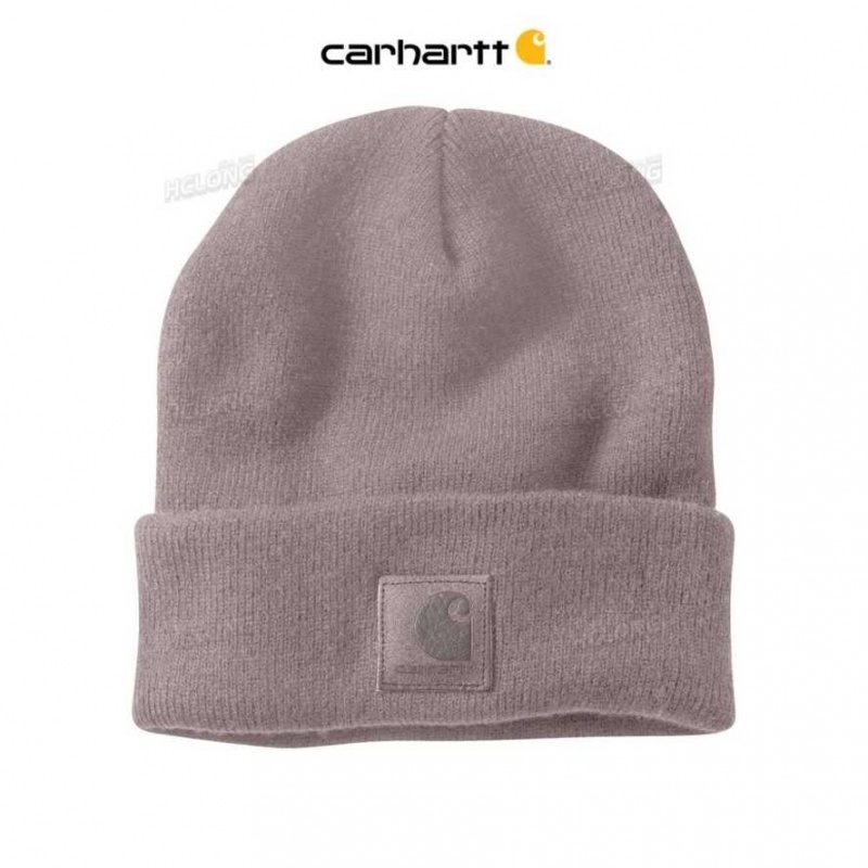 Carhartt Tonal Patch Beanie Ash Violet | IN0002229