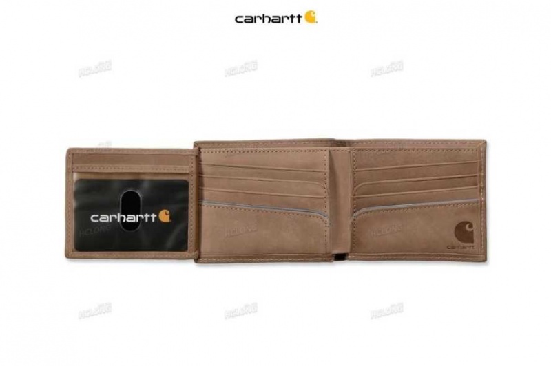 Carhartt Two Tone Passcase Wallet Brown | IN0002838