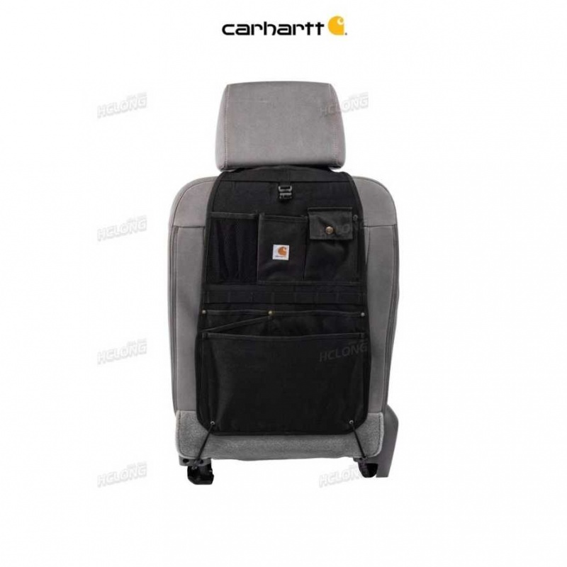 Carhartt Universal Nylon Duck Seat Organizer Black | IN0002105