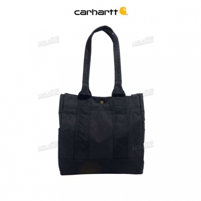 Carhartt Vertical Snap Tote Black | IN0002825