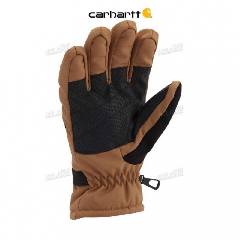 Carhartt Waterproof Insulated Glove BROWN BLACK | IN0002479