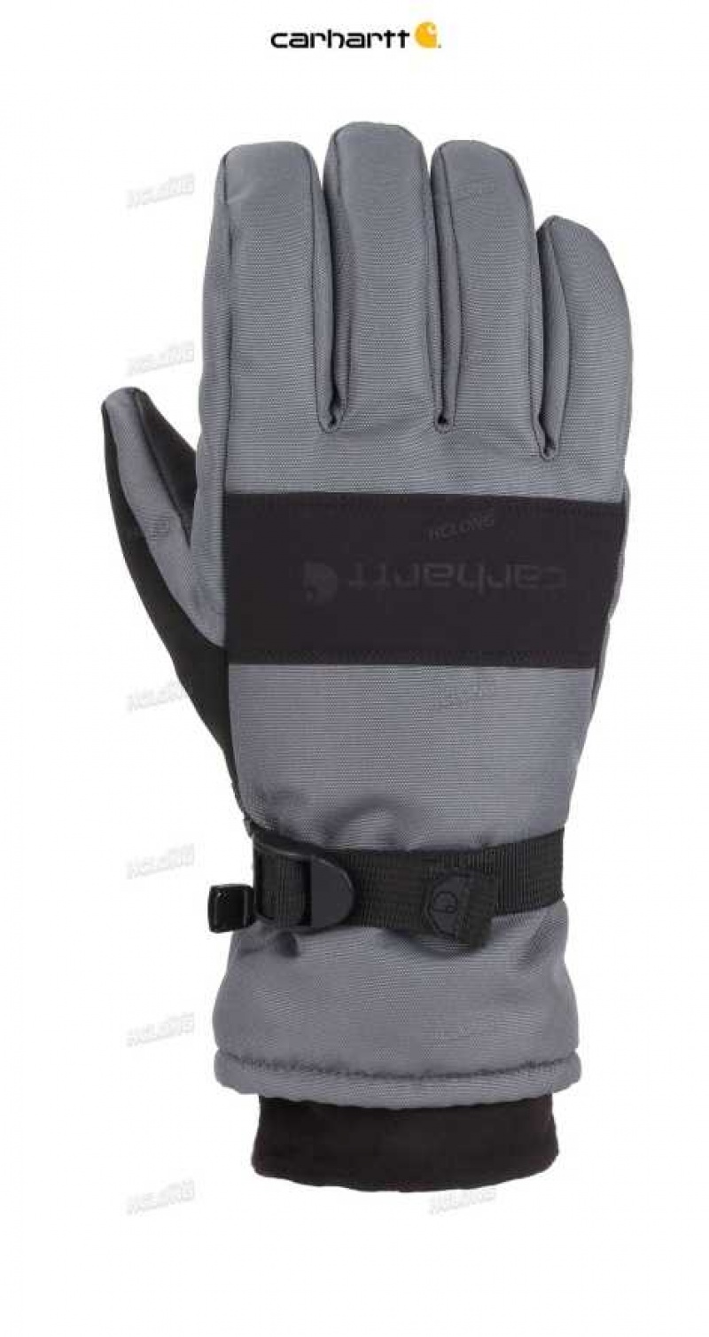 Carhartt Waterproof Insulated Glove DARK GREY BLACK | IN0002477