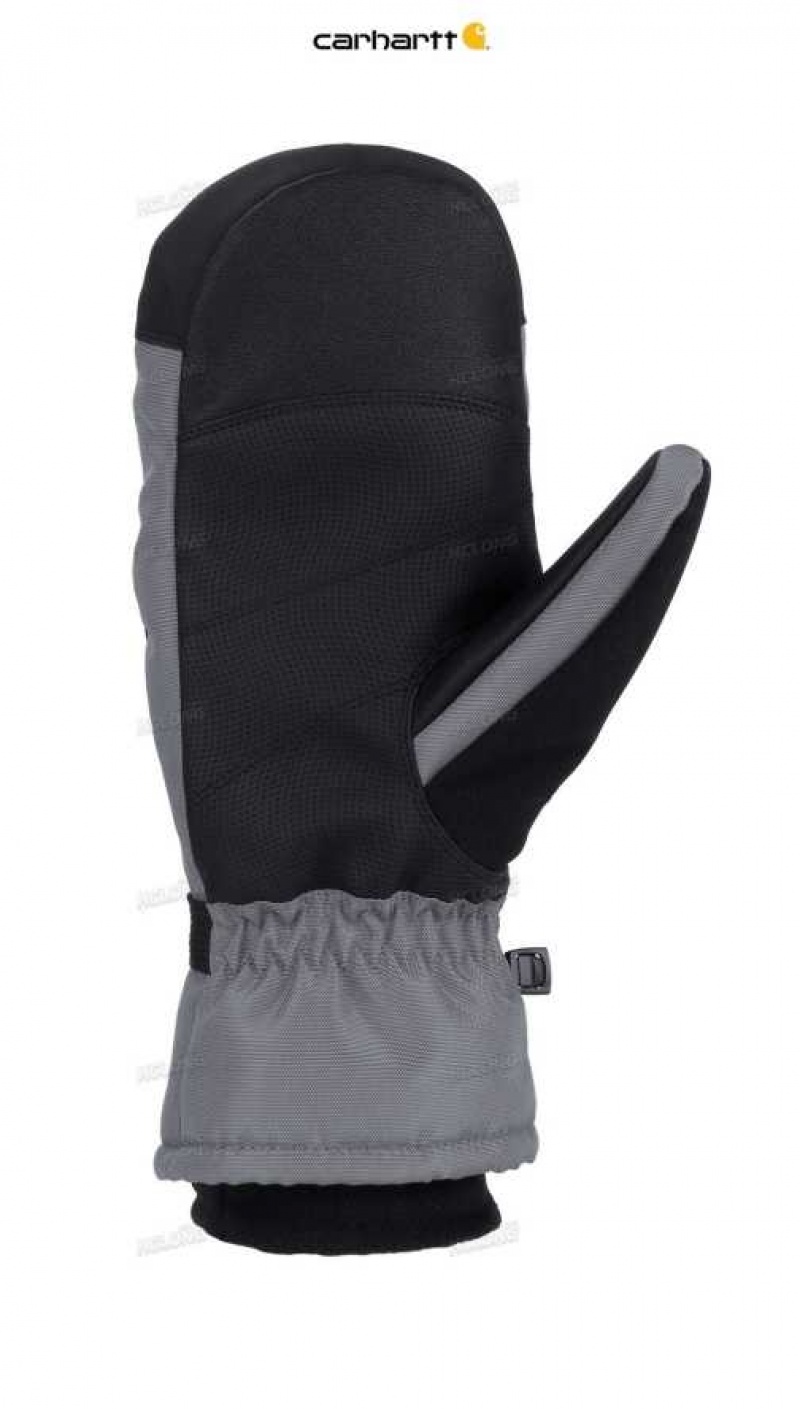 Carhartt Waterproof Insulated Mitt DARK GREY BLACK | IN0002613