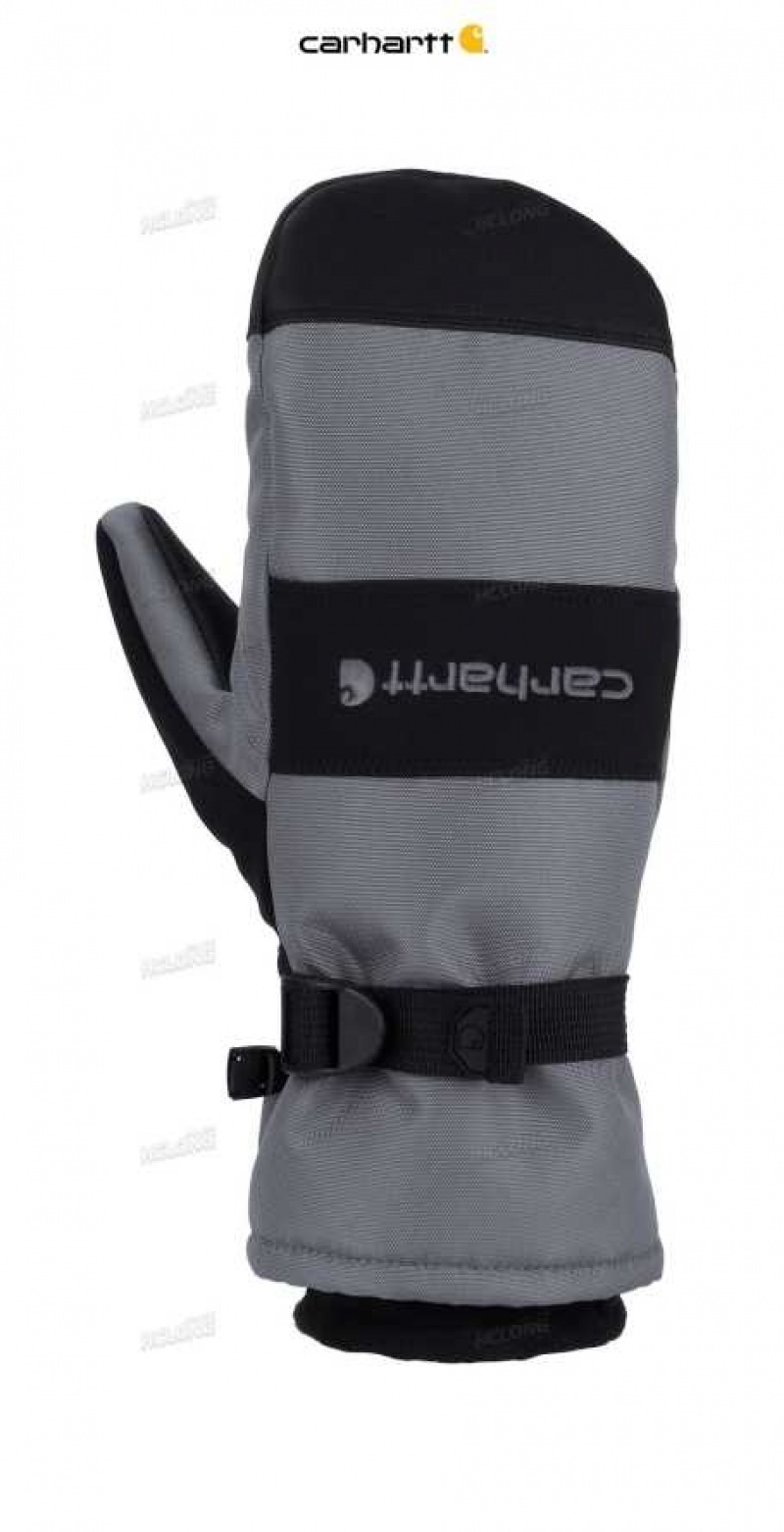 Carhartt Waterproof Insulated Mitt DARK GREY BLACK | IN0002613