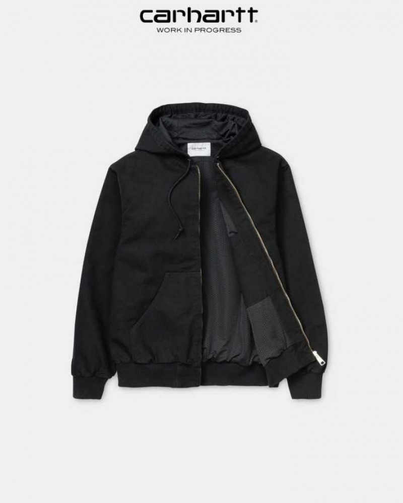 Carhartt Wip Active Jacket (Spring) Black | IN0000003