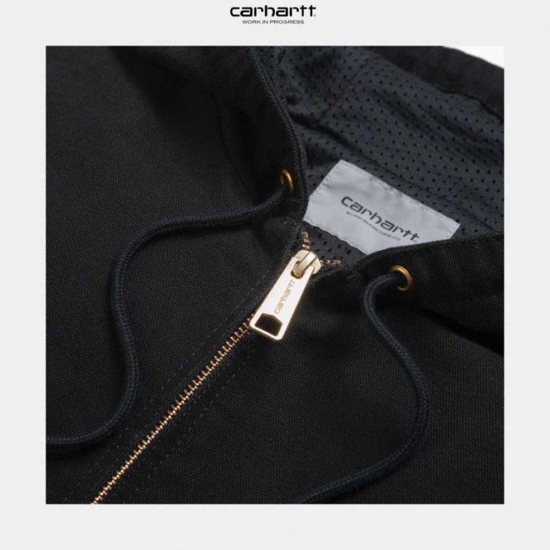 Carhartt Wip Active Jacket (Spring) Black | IN0000003