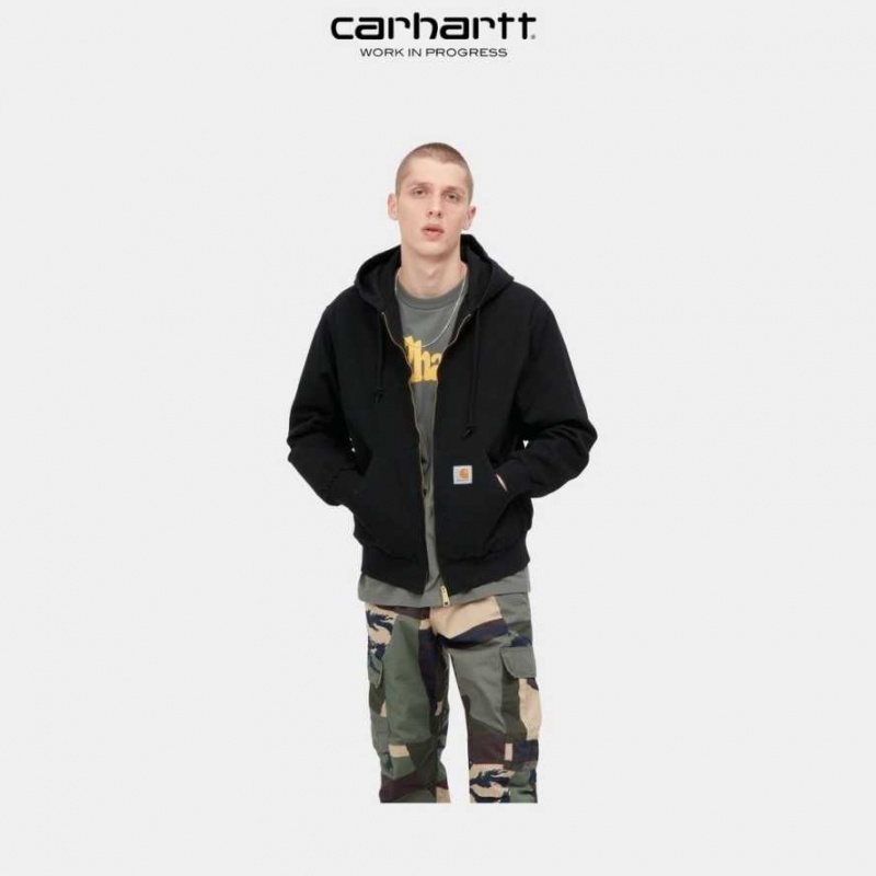 Carhartt Wip Active Jacket (Spring) Black | IN0000003