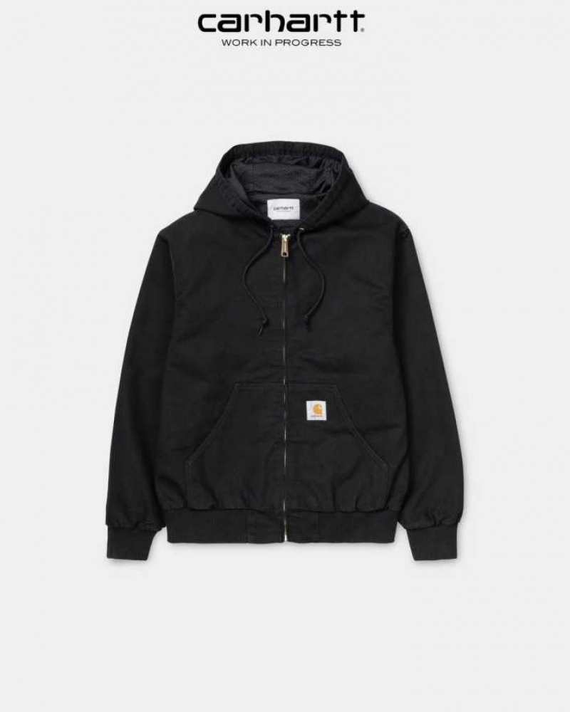 Carhartt Wip Active Jacket (Spring) Black | IN0000003