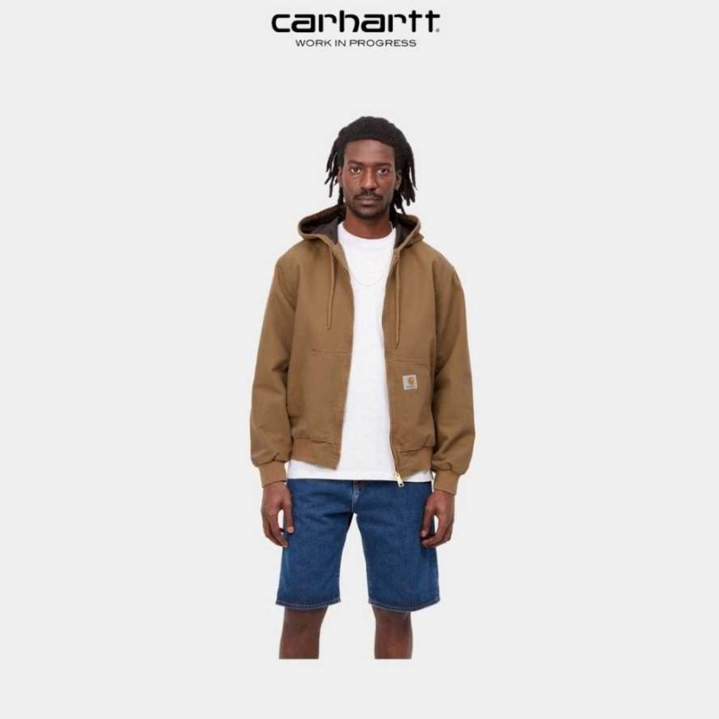 Carhartt Wip Active Jacket (Spring) Hamilton Brown | IN0000002