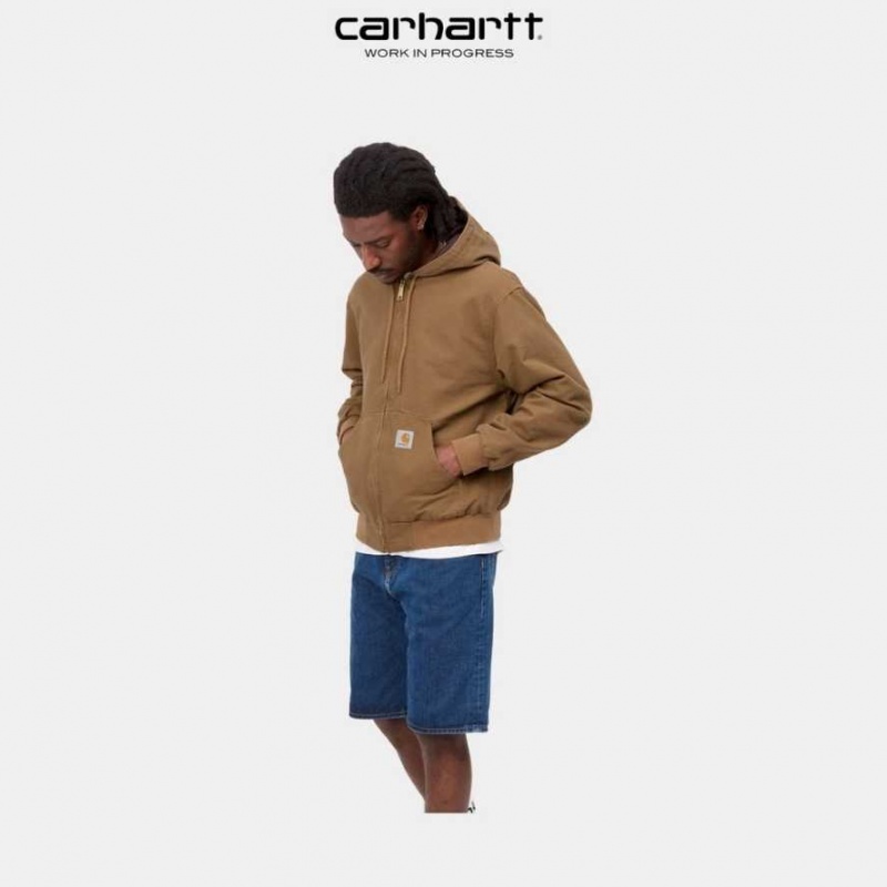 Carhartt Wip Active Jacket (Spring) Hamilton Brown | IN0000002