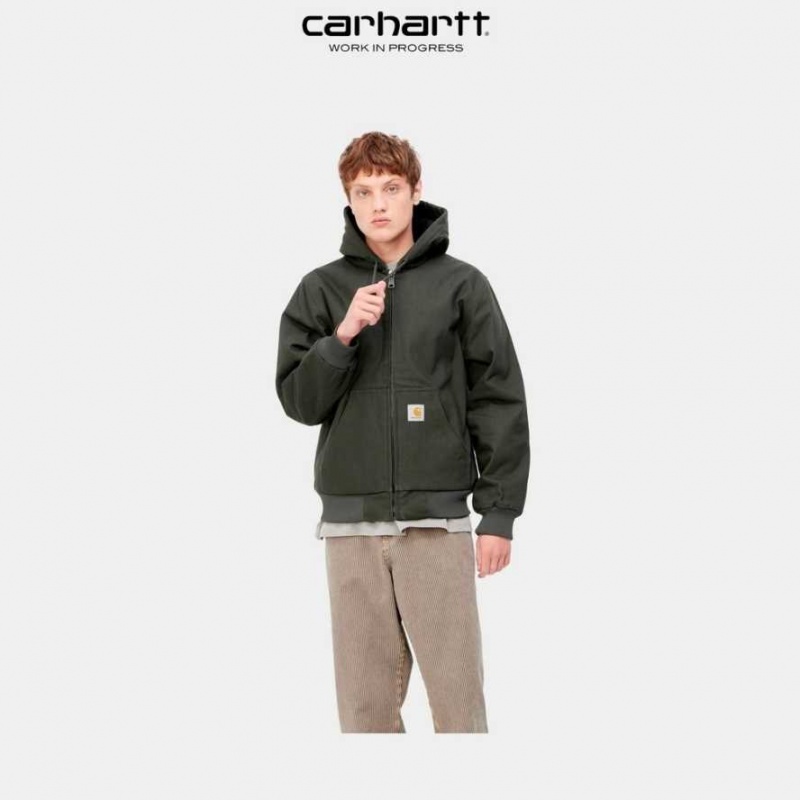 Carhartt Wip Active Jacket (Winter) Boxwood | IN0000004