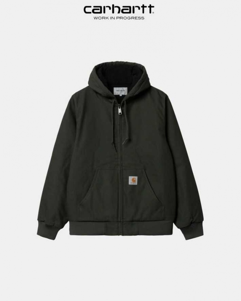 Carhartt Wip Active Jacket (Winter) Boxwood | IN0000004