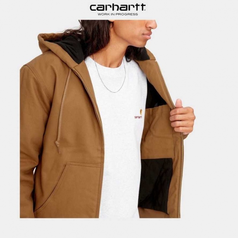 Carhartt Wip Active Jacket (Winter) Hamilton Brown | IN0000005