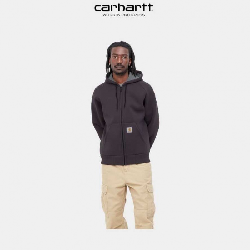 Carhartt Wip Car-Lux Hooded Jacket Artichoke | IN0000012