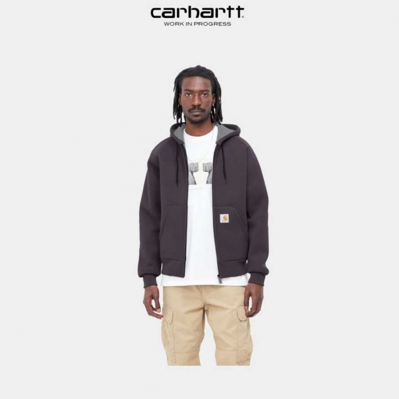 Carhartt Wip Car-Lux Hooded Jacket Artichoke | IN0000012