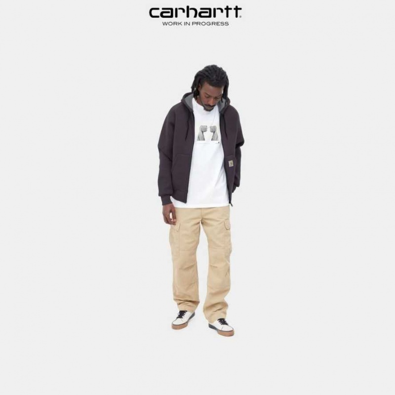 Carhartt Wip Car-Lux Hooded Jacket Artichoke | IN0000012