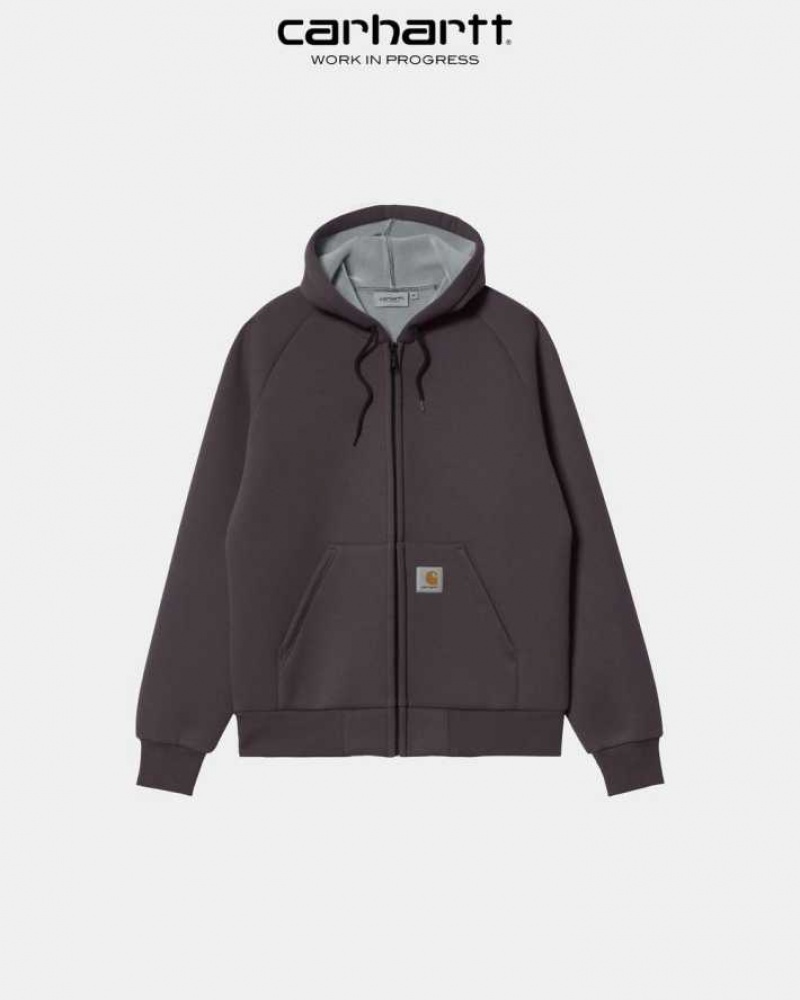 Carhartt Wip Car-Lux Hooded Jacket Artichoke | IN0000012