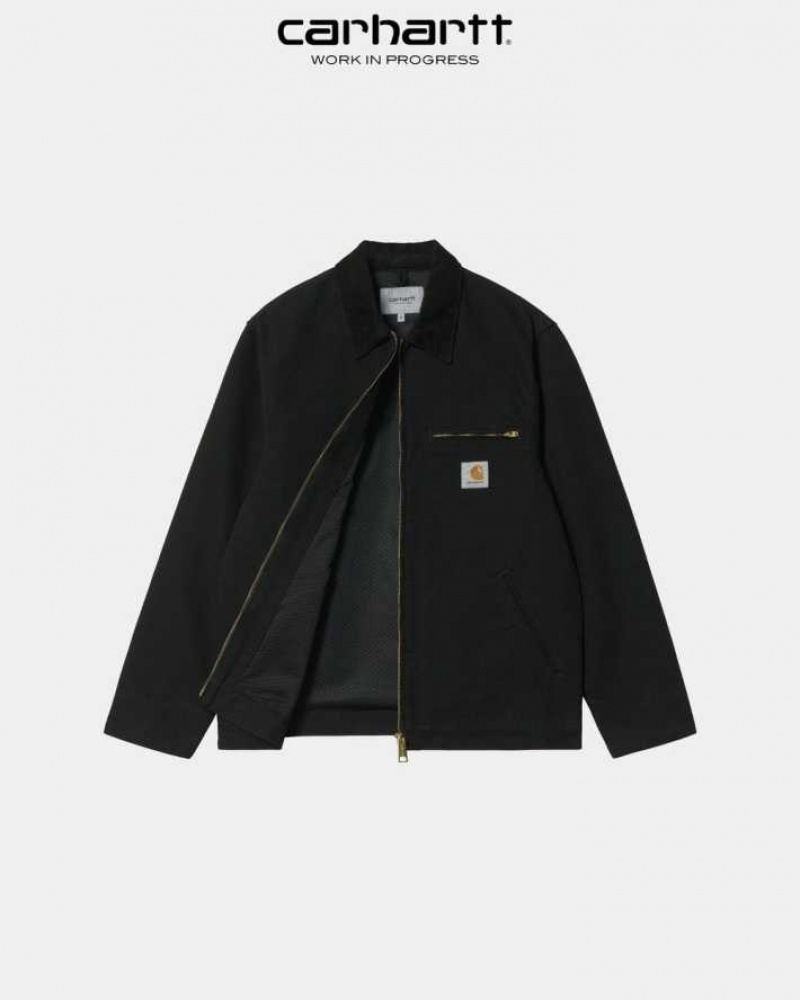 Carhartt Wip Detroit Jacket (Spring) Black | IN0000019