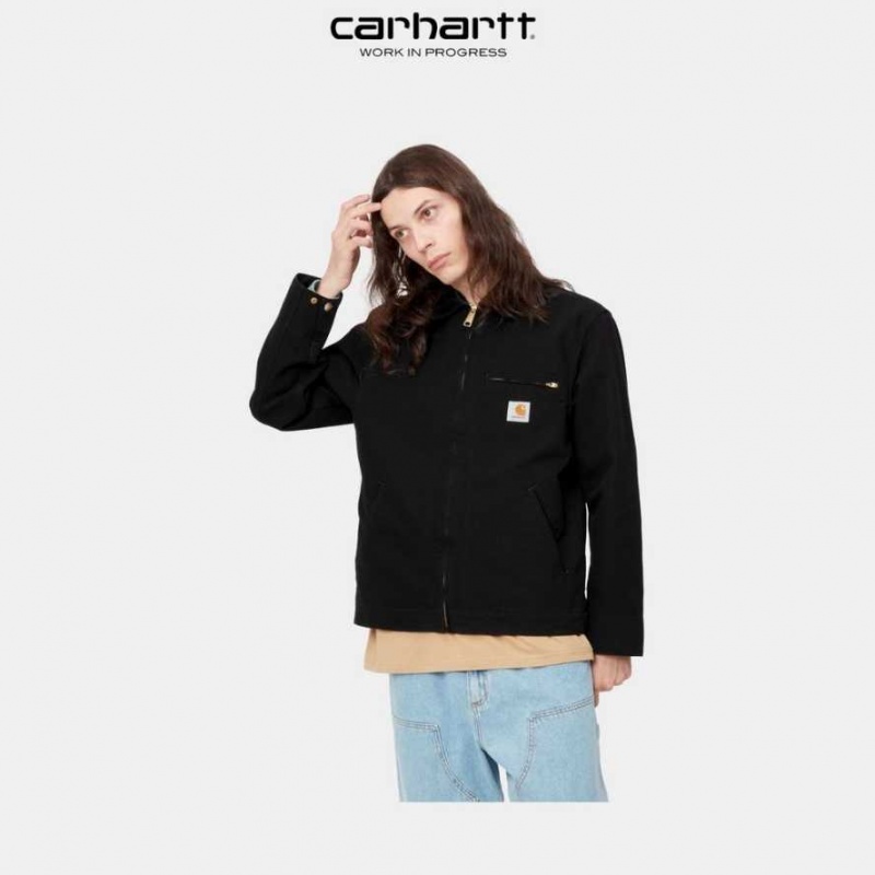 Carhartt Wip Detroit Jacket (Spring) Black | IN0000019