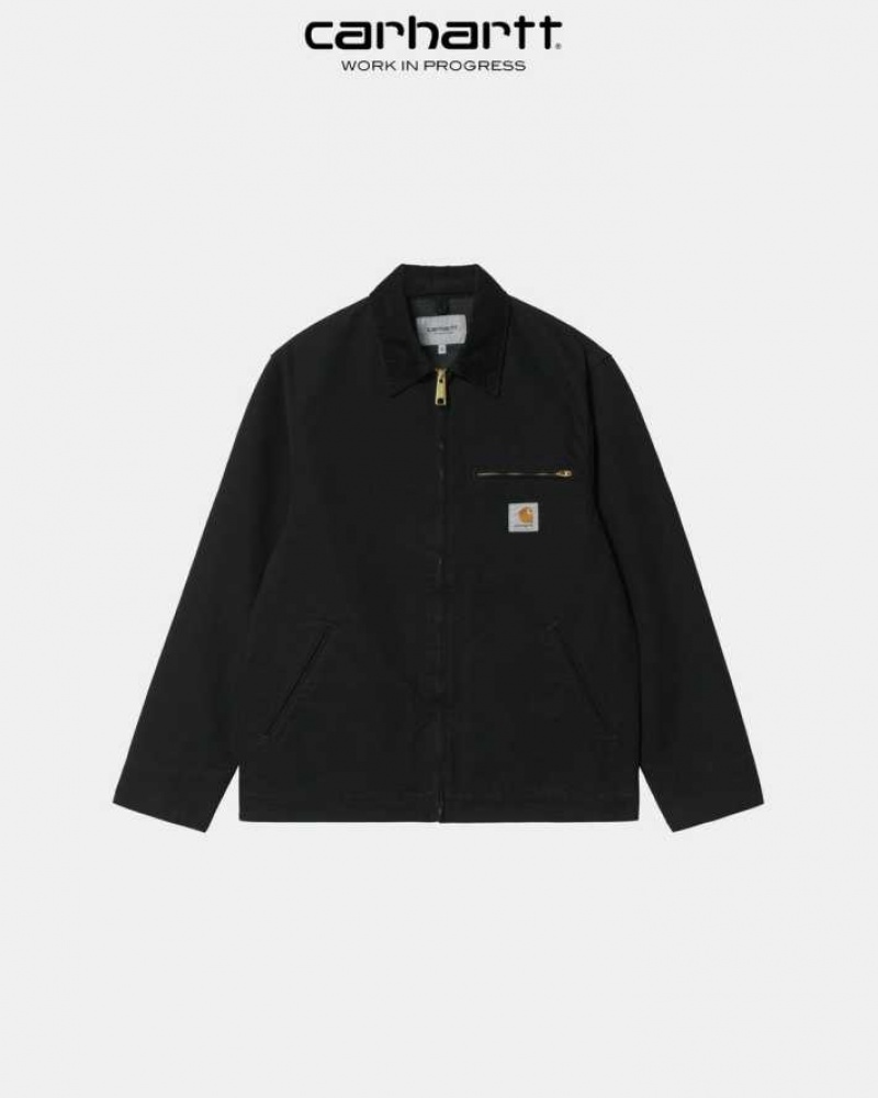 Carhartt Wip Detroit Jacket (Spring) Black | IN0000019