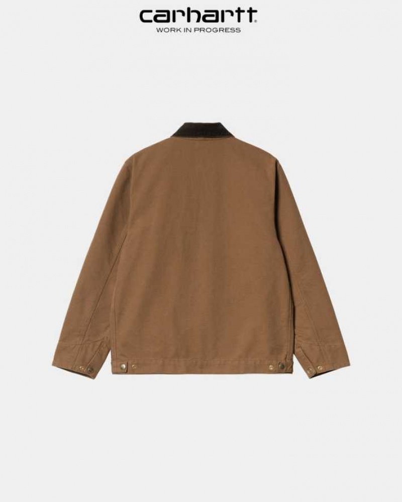 Carhartt Wip Detroit Jacket (Spring) Hamilton Brown | IN0000018