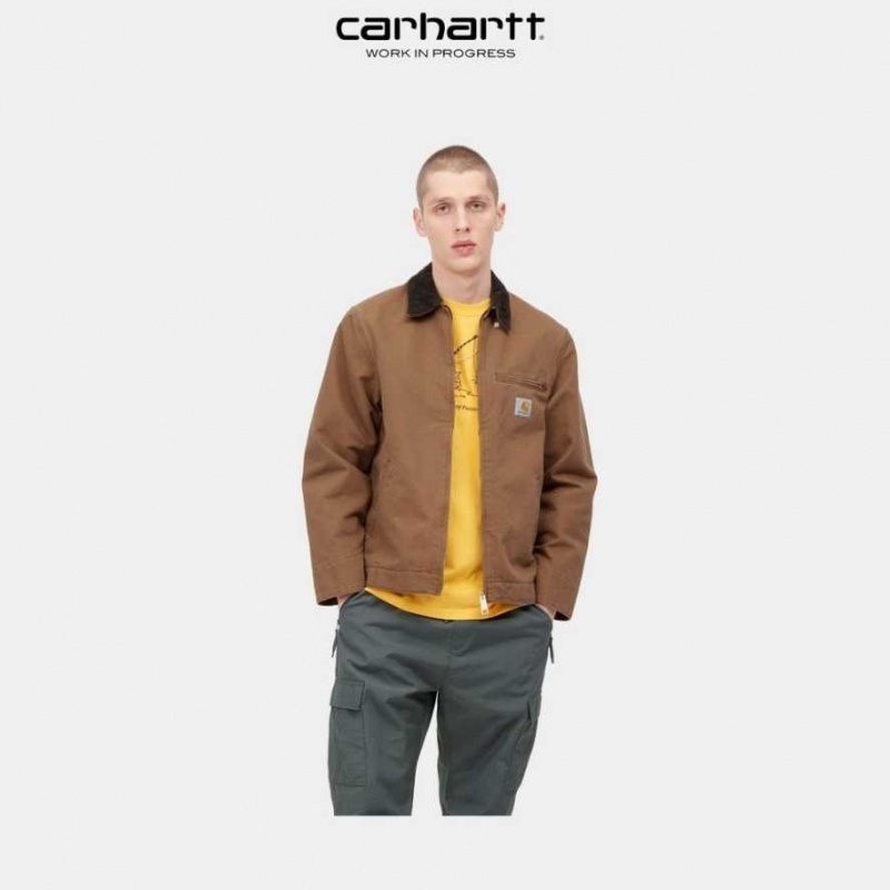 Carhartt Wip Detroit Jacket (Spring) Hamilton Brown | IN0000018