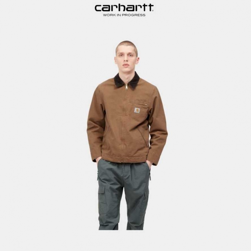 Carhartt Wip Detroit Jacket (Spring) Hamilton Brown | IN0000018