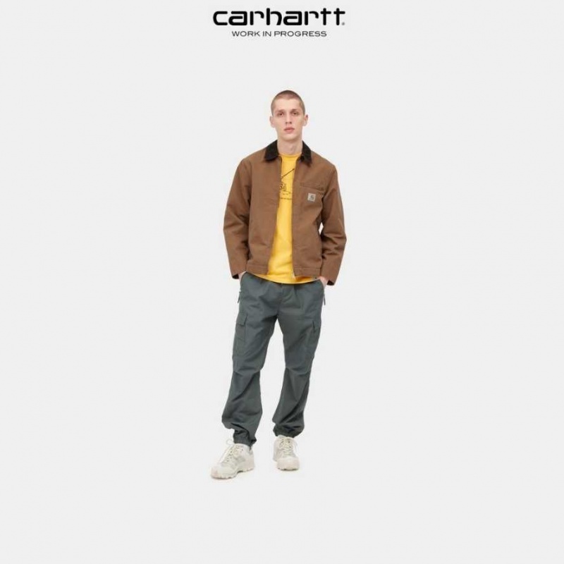 Carhartt Wip Detroit Jacket (Spring) Hamilton Brown | IN0000018