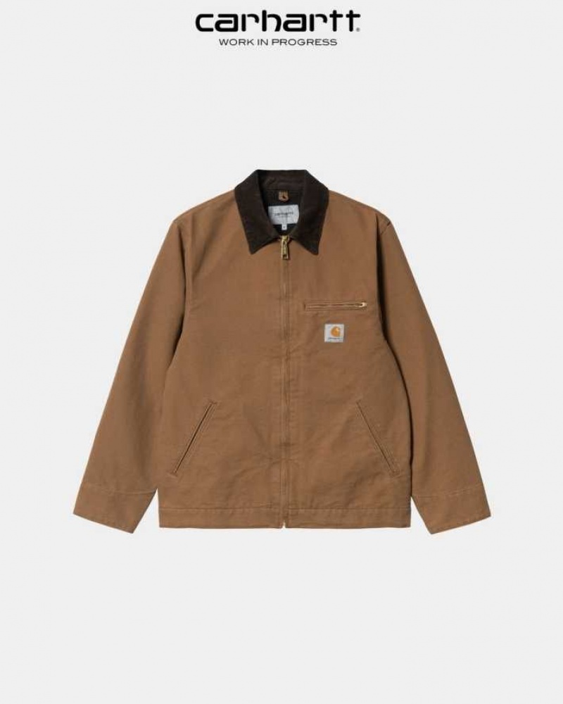 Carhartt Wip Detroit Jacket (Spring) Hamilton Brown | IN0000018