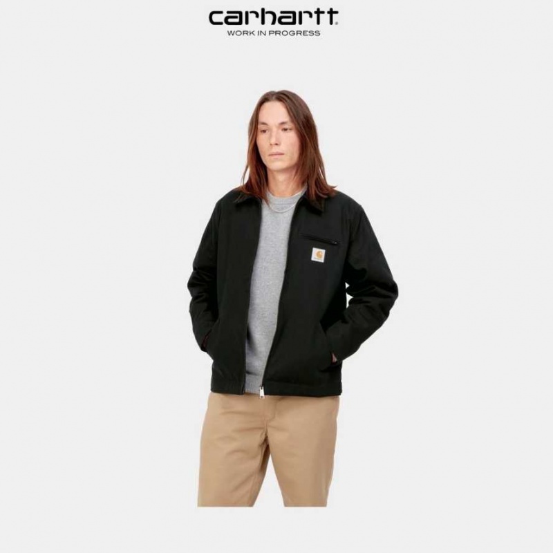 Carhartt Wip Detroit Jacket (Winter) Black | IN0000024