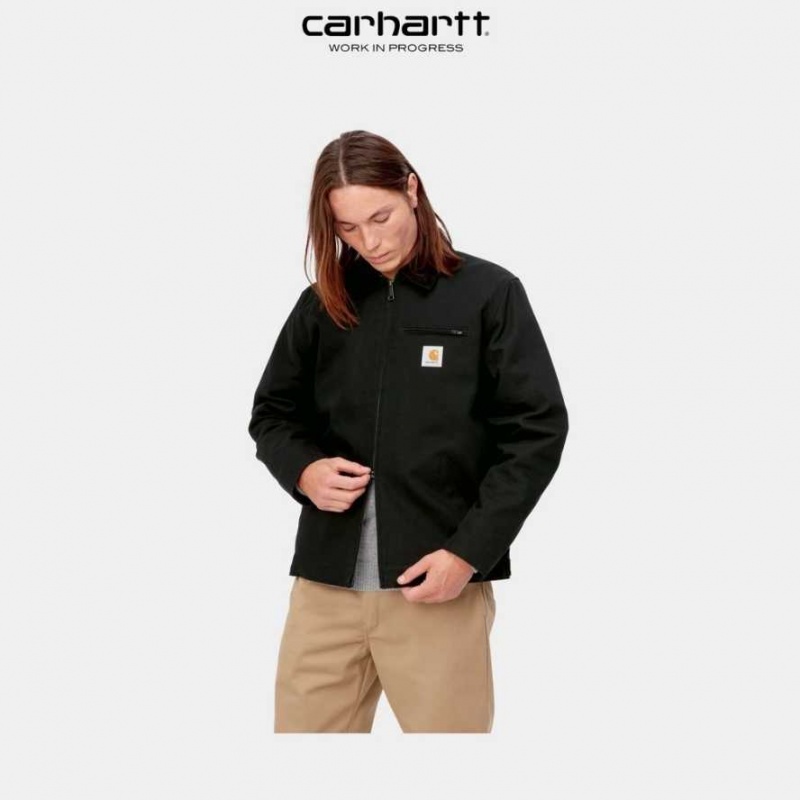 Carhartt Wip Detroit Jacket (Winter) Black | IN0000024