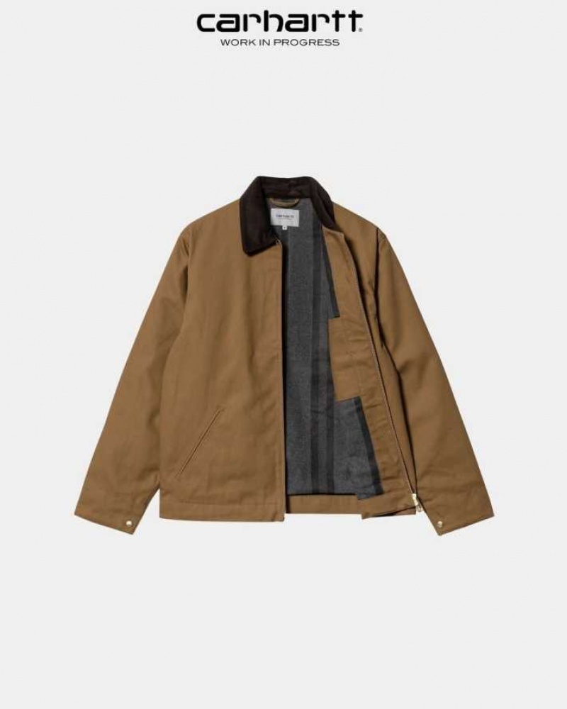 Carhartt Wip Detroit Jacket (Winter) Hamilton Brown / Tobacco | IN0000021