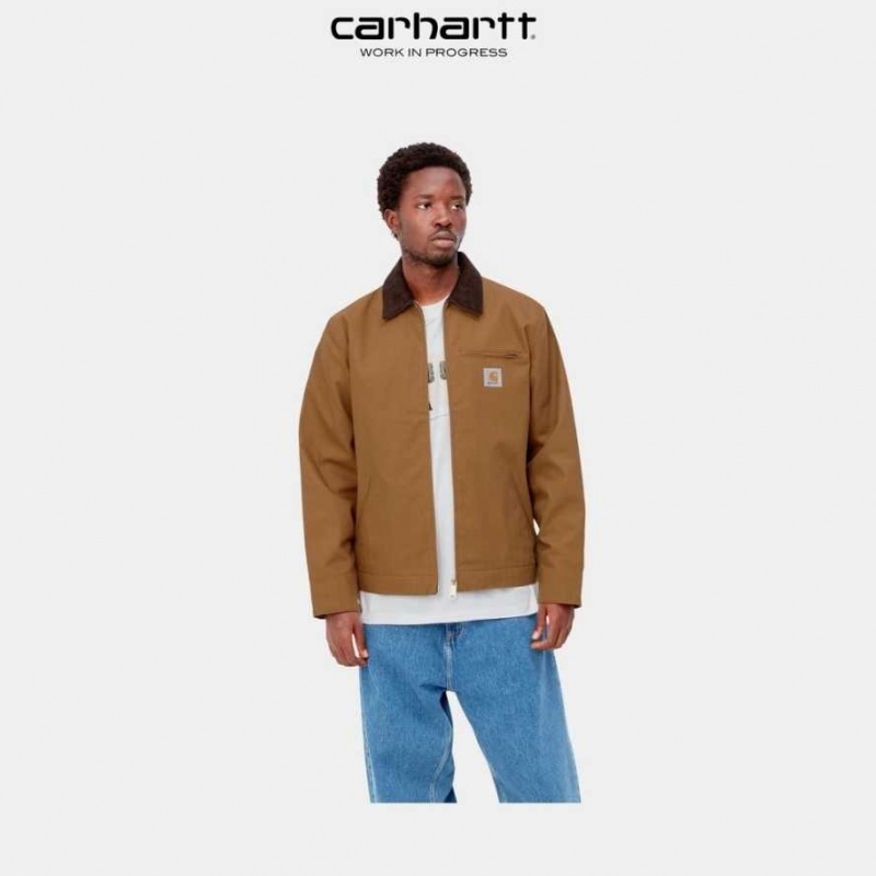 Carhartt Wip Detroit Jacket (Winter) Hamilton Brown / Tobacco | IN0000021