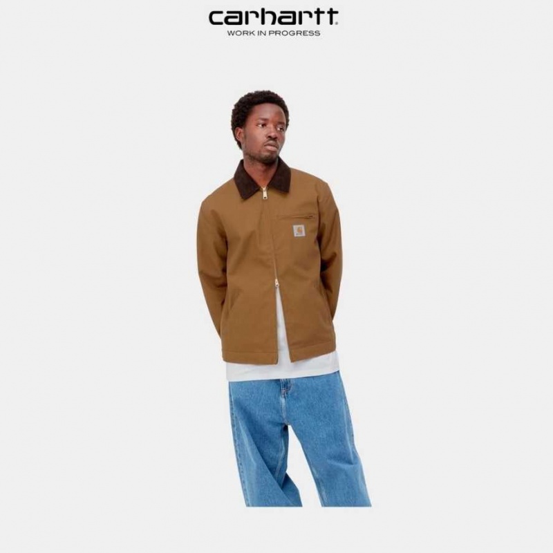 Carhartt Wip Detroit Jacket (Winter) Hamilton Brown / Tobacco | IN0000021