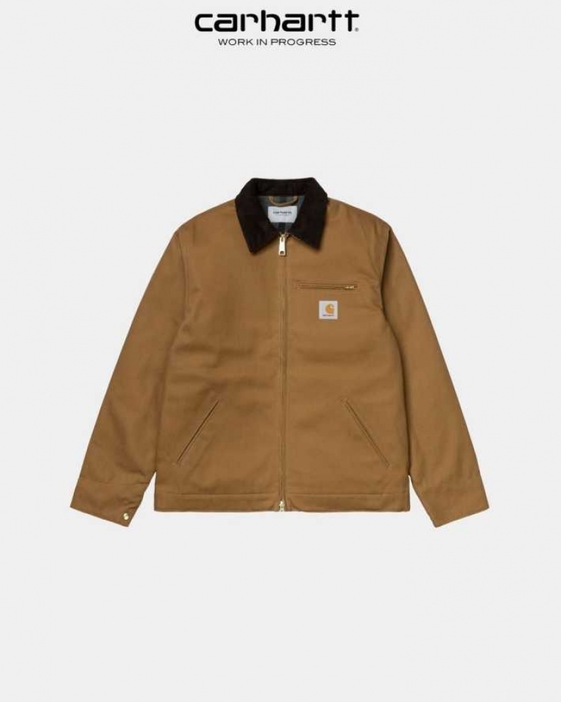 Carhartt Wip Detroit Jacket (Winter) Hamilton Brown / Tobacco | IN0000021