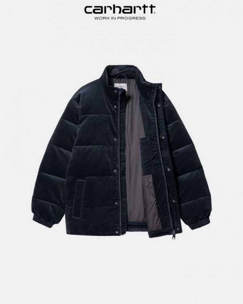 Carhartt Wip Layton Jacket Dark Navy | IN0000044