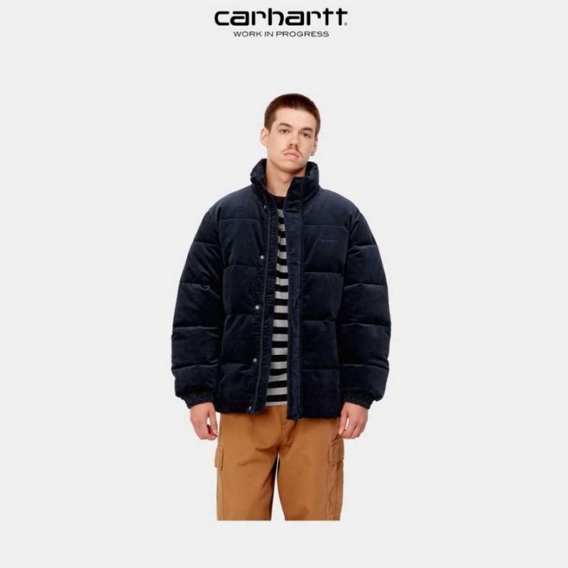 Carhartt Wip Layton Jacket Dark Navy | IN0000044