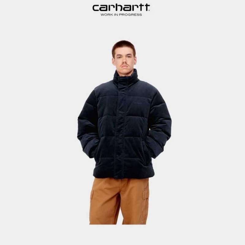 Carhartt Wip Layton Jacket Dark Navy | IN0000044