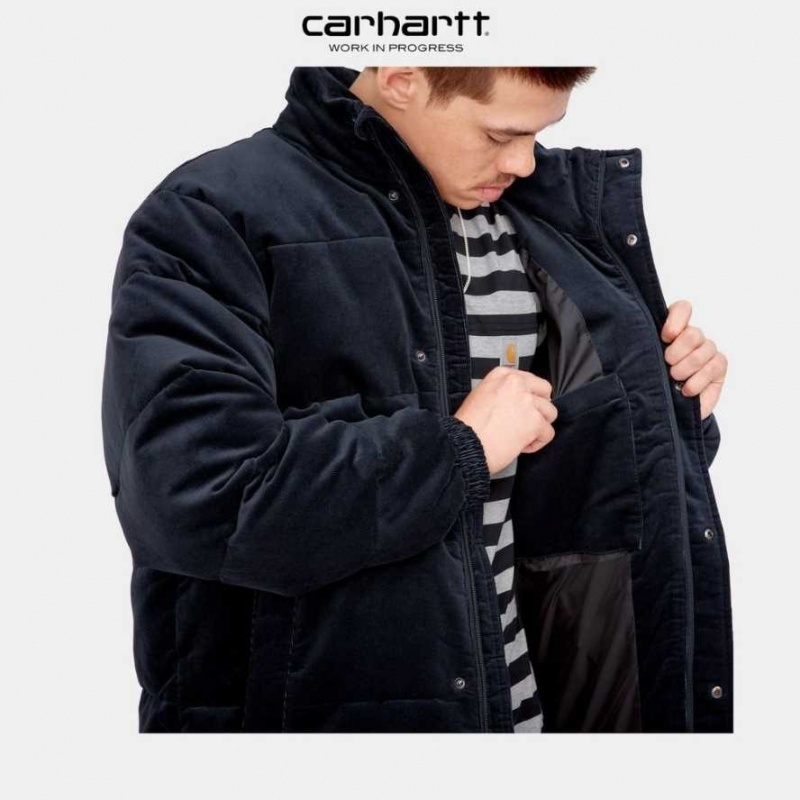 Carhartt Wip Layton Jacket Dark Navy | IN0000044