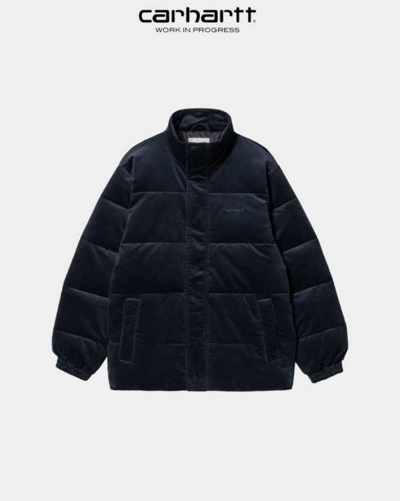 Carhartt Wip Layton Jacket Dark Navy | IN0000044