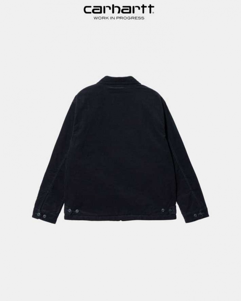 Carhartt Wip Modular Jacket - Corduroy Dark Navy | IN0000061