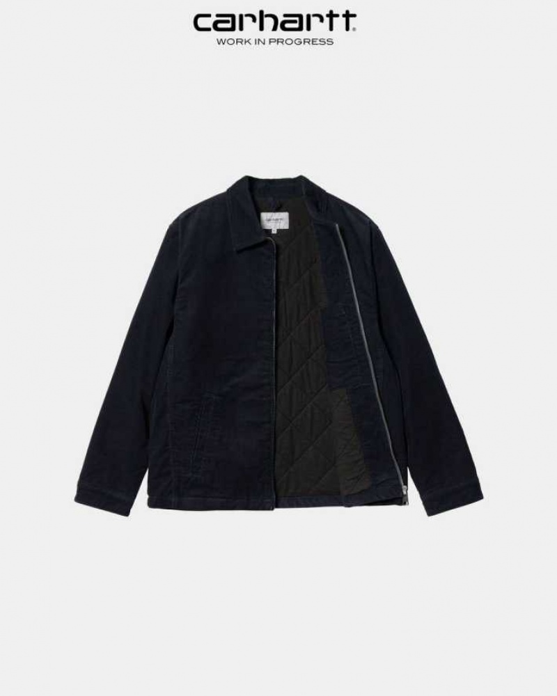 Carhartt Wip Modular Jacket - Corduroy Dark Navy | IN0000061