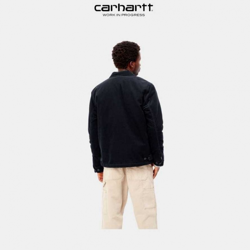 Carhartt Wip Modular Jacket - Corduroy Dark Navy | IN0000061