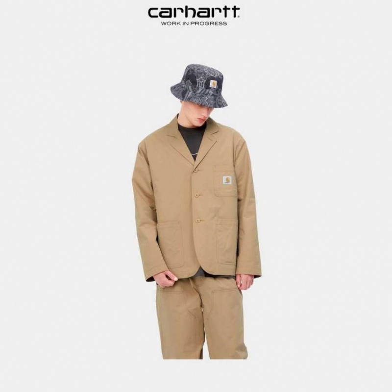 Carhartt Wip Montana Blazer Dusty Hamilton Brown | IN0000070