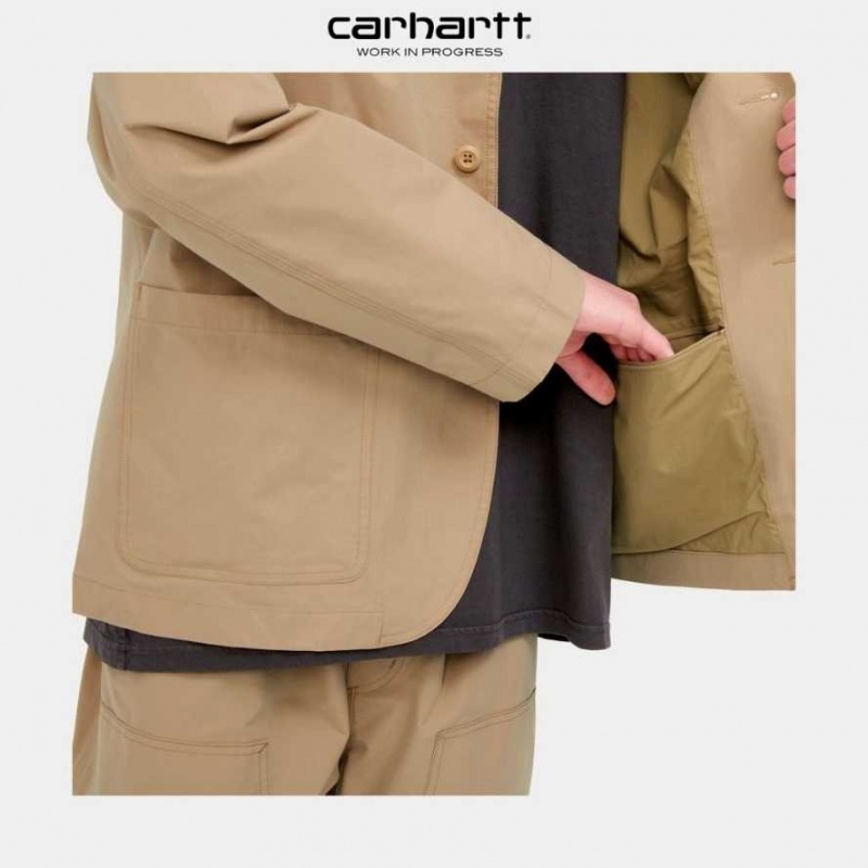 Carhartt Wip Montana Blazer Dusty Hamilton Brown | IN0000070