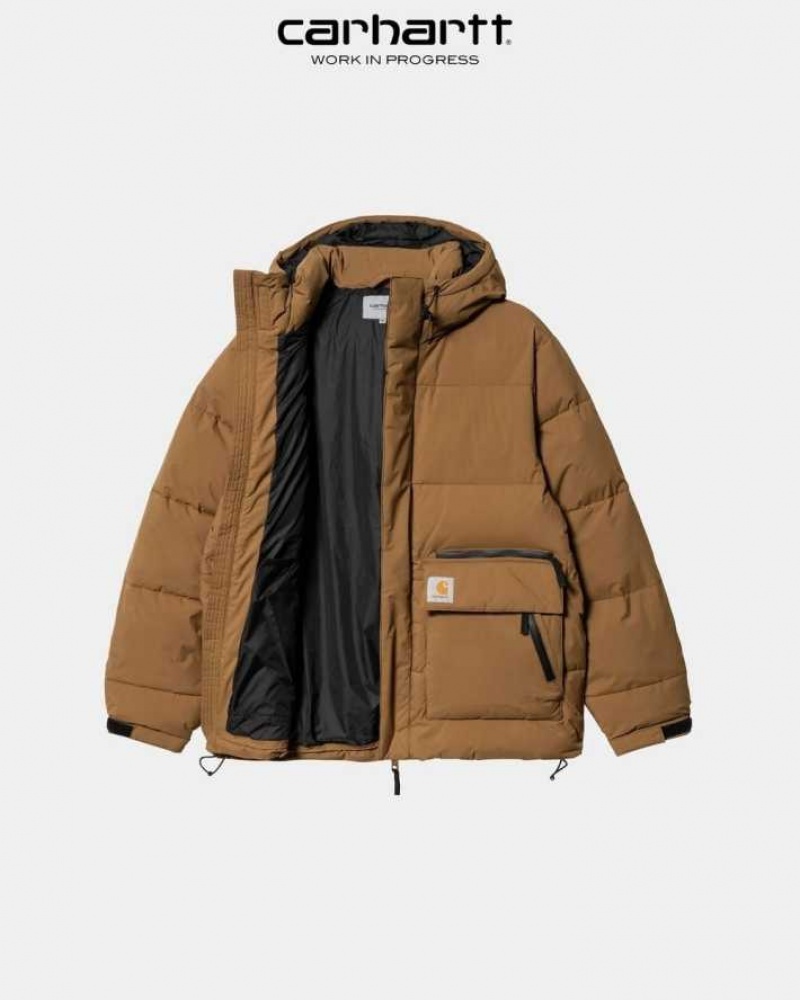 Carhartt Wip Munro Jacket Hamilton Brown | IN0000073