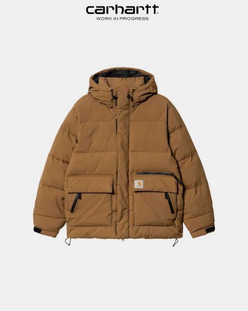 Carhartt Wip Munro Jacket Hamilton Brown | IN0000073